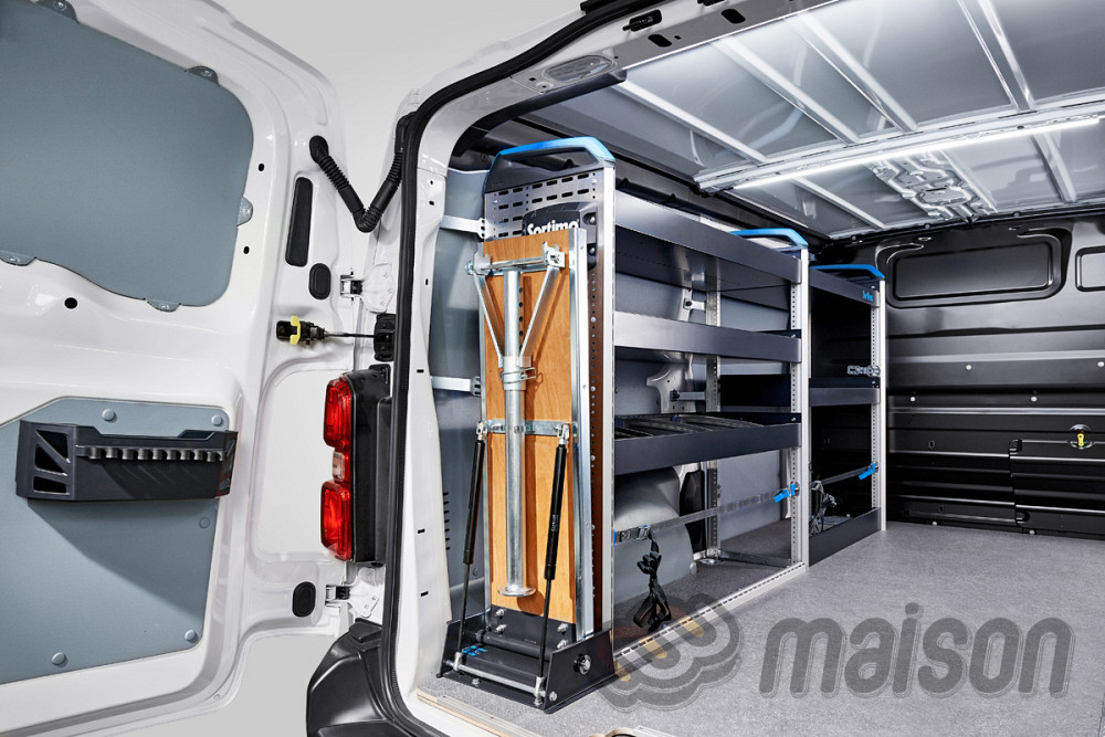 Мобільні майстерні, сервісні авто – обладнання фургона стелажами Sortimo Київ - зображення 6