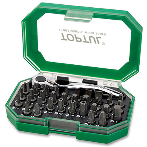 Набор биты + трещотка TOPTUL 1/4" 35ед. GACW3503 Харьков - изображение 1