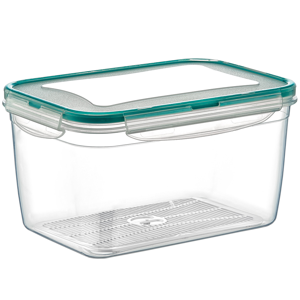 Контейнер Fresh Box прямоугольный 2,4 л прозрачный Irak Plastik Київ - зображення 1