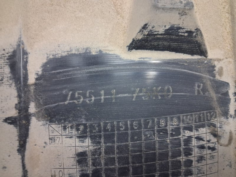 Подкрылок задний правый Suzuki SX4 2006-2014 7551175K00 (Арт. 62890) Київ - зображення 8