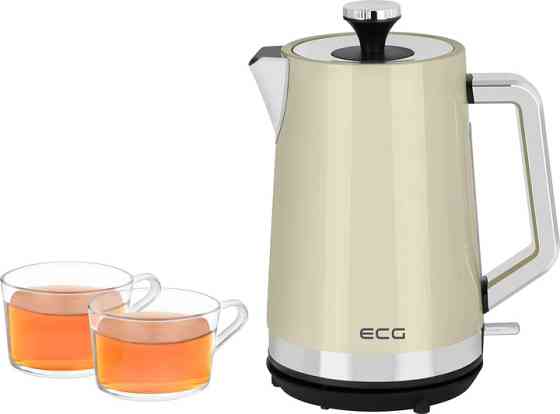 Электрочайник EСG RK 1766 Vintage Vanilla 1.7 л бежевый Київ