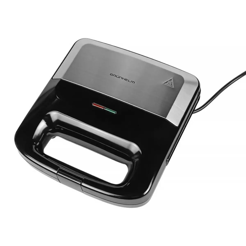 Сэндвичмейкер Grunhelm GSM824 800 Вт черный Киев - изображение 1