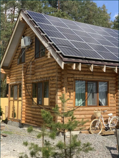 ПРОДАЁТСЯ ЭКО-ДОМ СО СРУБА В ЛЕСУ ВОЗЛЕ ОЗЕРА с.Малая Александровка Бориспольского района Киев - изображение 1