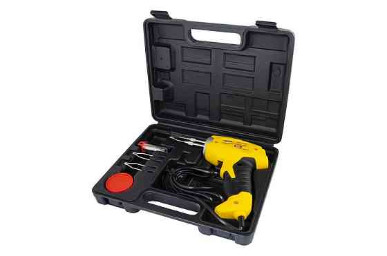 Паяльник импульсный MASTERTOOL с трансформатором 100 Вт/220-240 V/50 Hz 0-400°С LED пластиковый кейс Харків