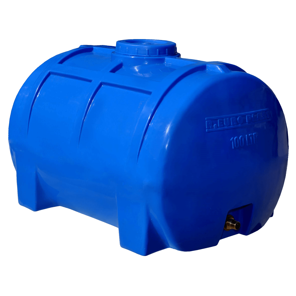 Емкость 100 л горизонтальная Київ - зображення 1