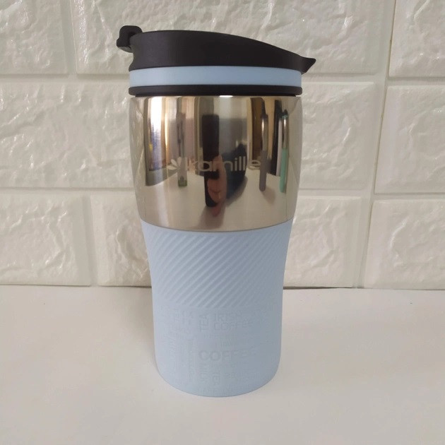 Термокухоль Kamille KM-2154-Blue 260 мл блакитний Київ - зображення 1