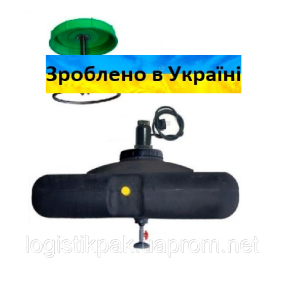 Емкость бак для душа пластиковый 150л на дачу с подогревом воды и терморегулятором (ТЭН) Харків