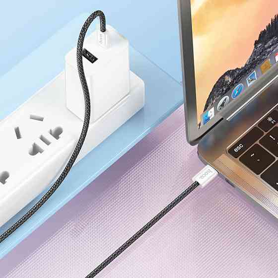 Дата кабель Hoco X104 Source 60W Type-C to Type-C (1m) Херсон
