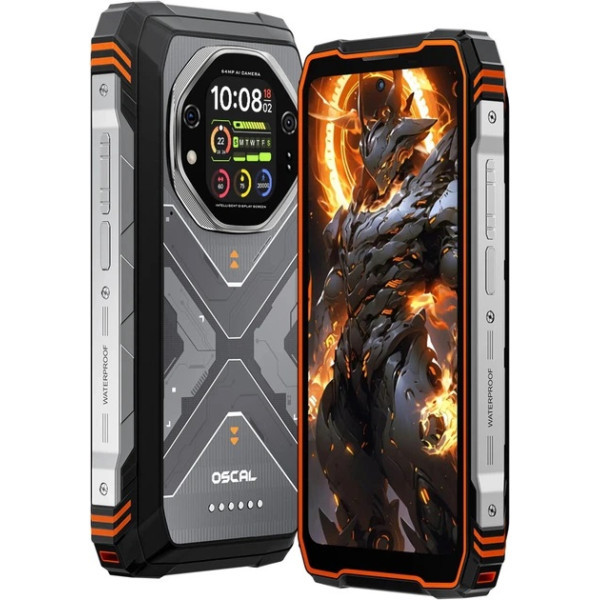 Смартфон Blackview Oscal Tank 1 12/256GB Orange EU Харьков - изображение 9
