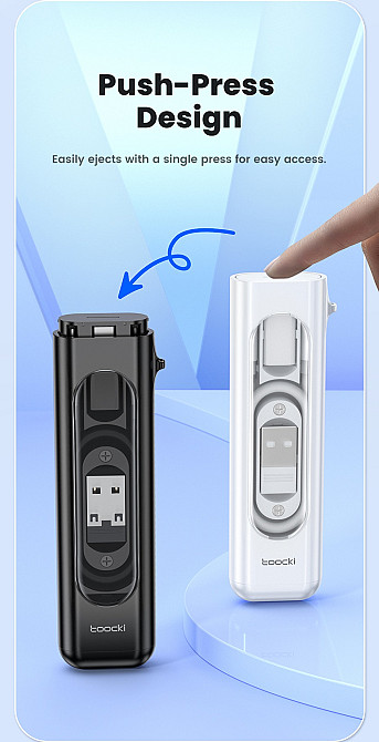 Toocki PD60W Универсальный органайзер 5 в 1 для смартфона ноутбука Мукачеве - зображення 4
