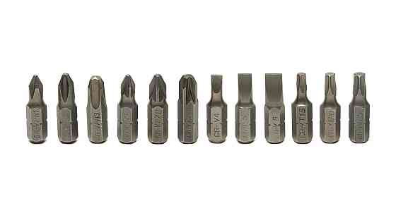 Отвертка MASTERTOOL с реверсом 12-в-1 PH1-2-3/PZ1-2-3/SL4-5-6/T15-20-25 25 мм магнитный держатель 40 Харків