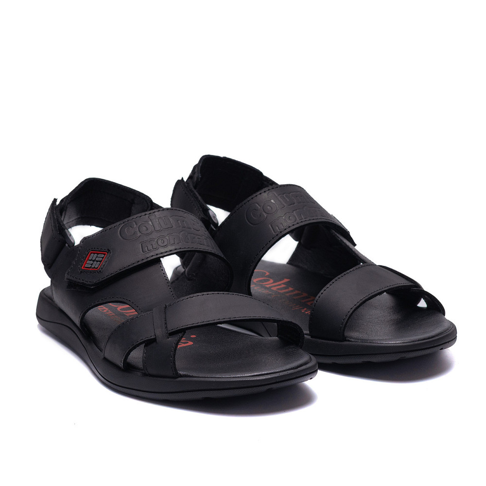 Мужские кожаные сандалии  Black Leather Київ - зображення 3
