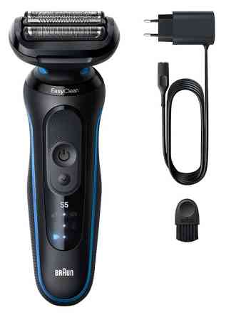 Электробритва Braun Series 5 52-B1000s черная с синим Київ