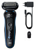 Электробритва Braun Series 5 52-B1000s черная с синим Киев