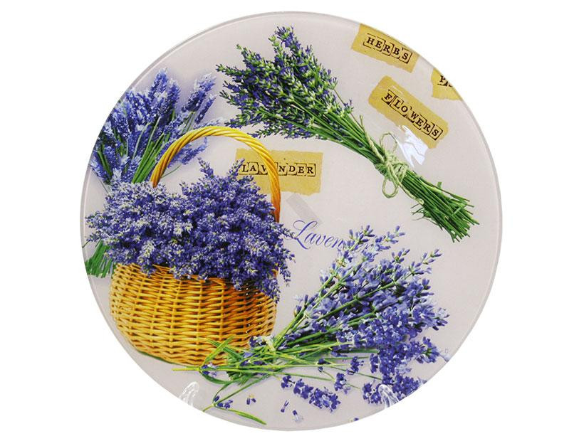 Блюдо кругле Lumines Лаванда кошик S-3012-T-092 30 см Київ - зображення 1