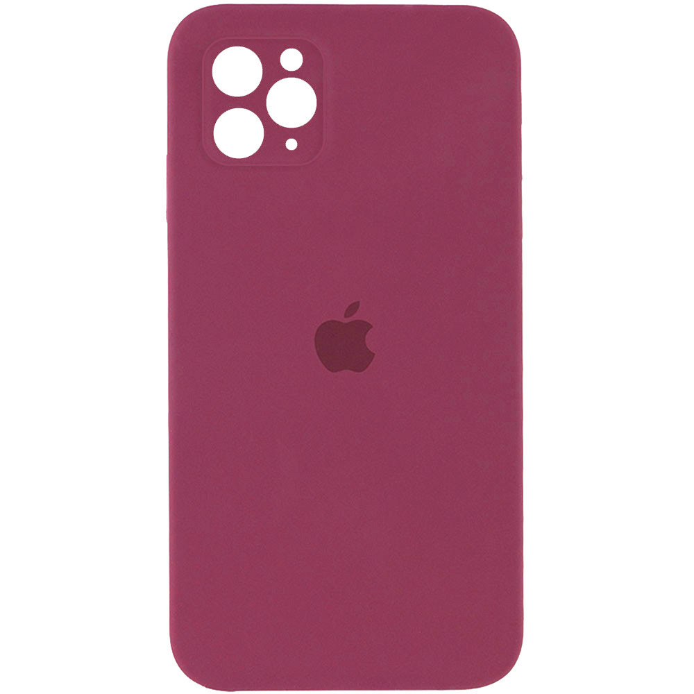Чехол Silicone Case Square Full Camera Protective (AA) для Apple iPhone 11 Pro Max (6.5") Херсон - изображение 2