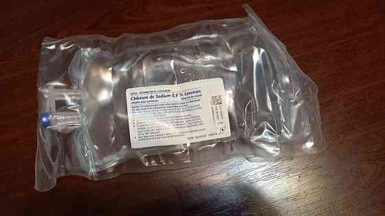 Раствор для инъекций хлорида натрия Лавуазье 0,9,пакет для инфузий 500мл Запорожье