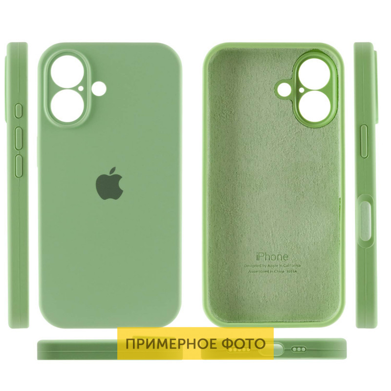 Чехол Silicone Case Full Camera Protective (AA) для Apple iPhone 16 Plus (6.7") Херсон - зображення 3