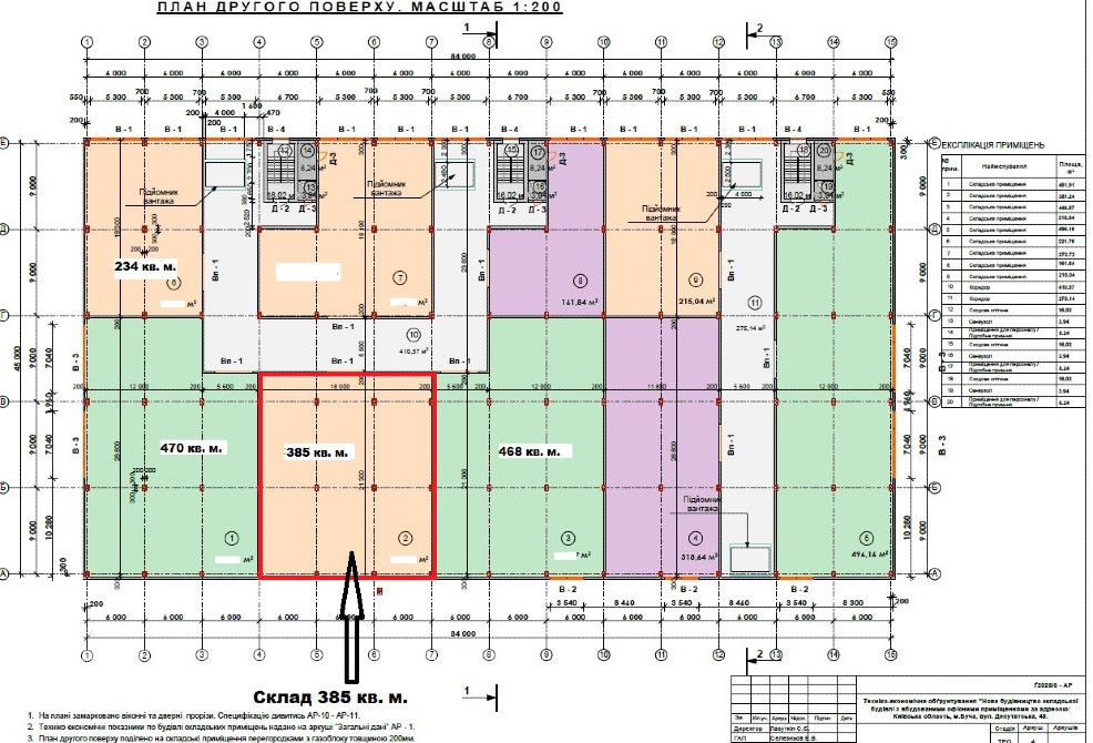 О Р Е Н Д А : Склад з рампою 385 кв. м. Індустріальний парк КИТ Буча - зображення 8