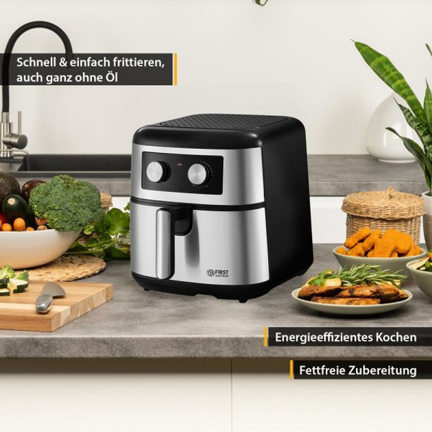 Мультипечь FIRST FA-5053-7 1700 Вт черная Київ - зображення 4