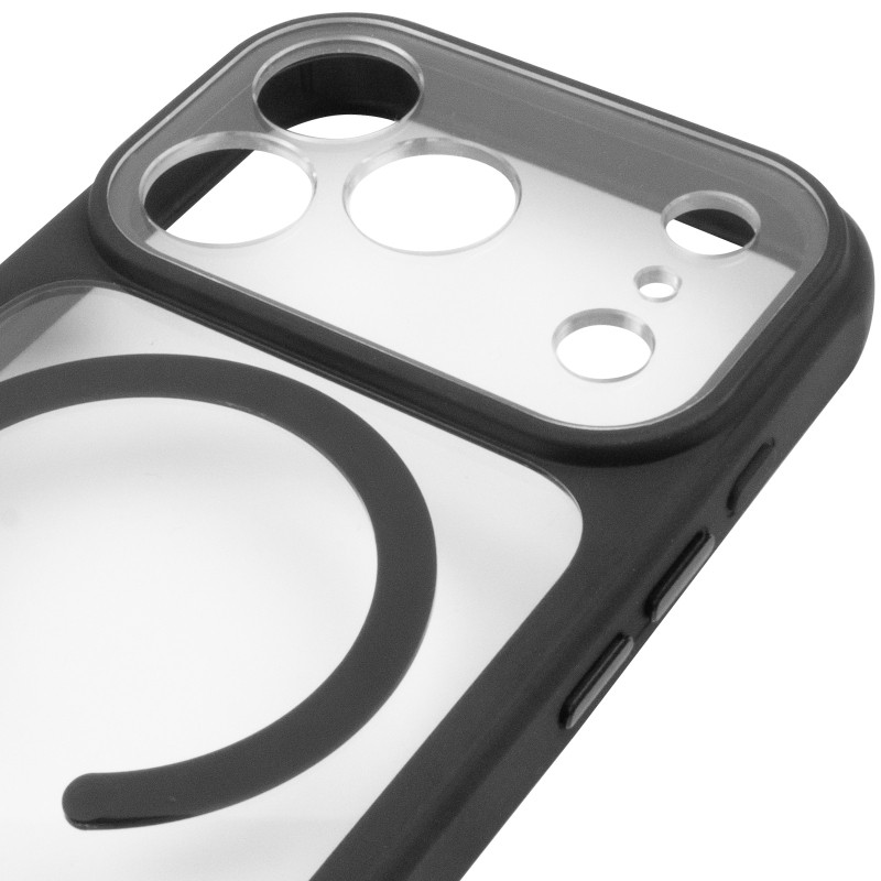 Чехол TPU+PC GETMAN Moon Clear with MagSafe для Apple iPhone 17 Pro Max (6.9") Херсон - зображення 6
