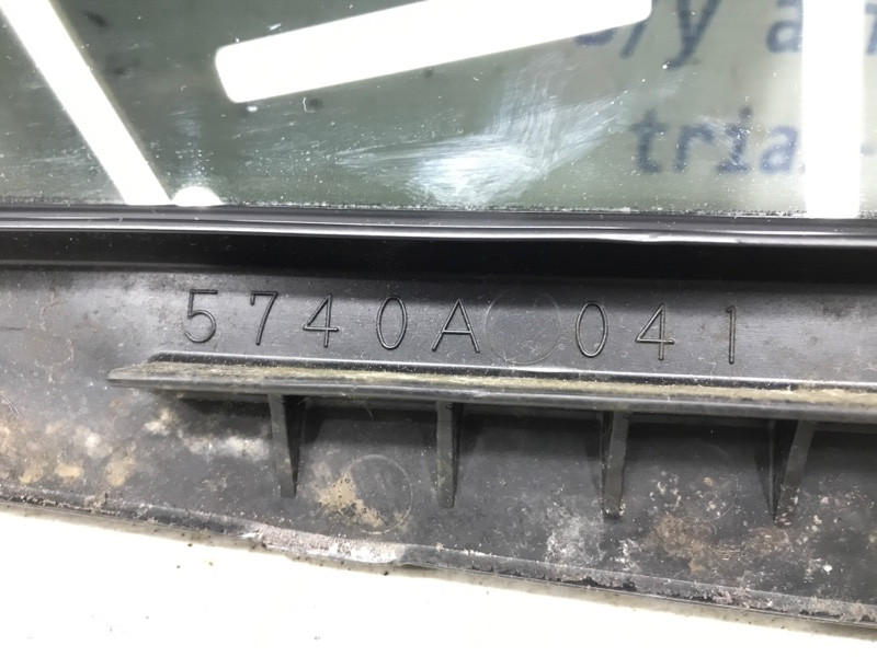 Стекло двери задней левой (форточка) Mitsubishi Lancer 10 1.8 БЕНЗИН 4B10 2007 (б/у) Київ - зображення 3