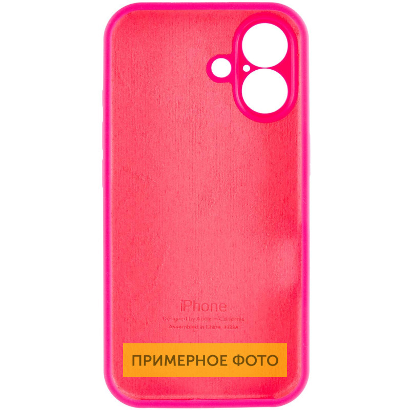 Чехол Silicone Case Full Camera Protective (AA) для Apple iPhone 16 (6.1") Херсон - зображення 6