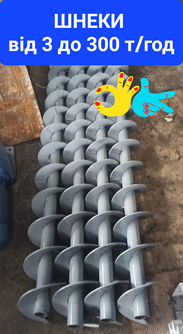 Шнековый погрузчик ,Шнековий навантажувач  D - 300 мм L -  від 2 м. Київ - зображення 2