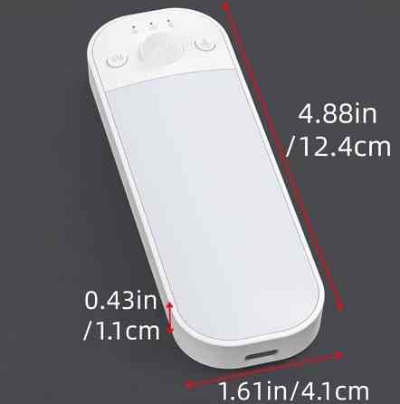 Світильники з датчиком руху, акумуляторні, бездротові, 3 режими світла, комплект 2шт Киев