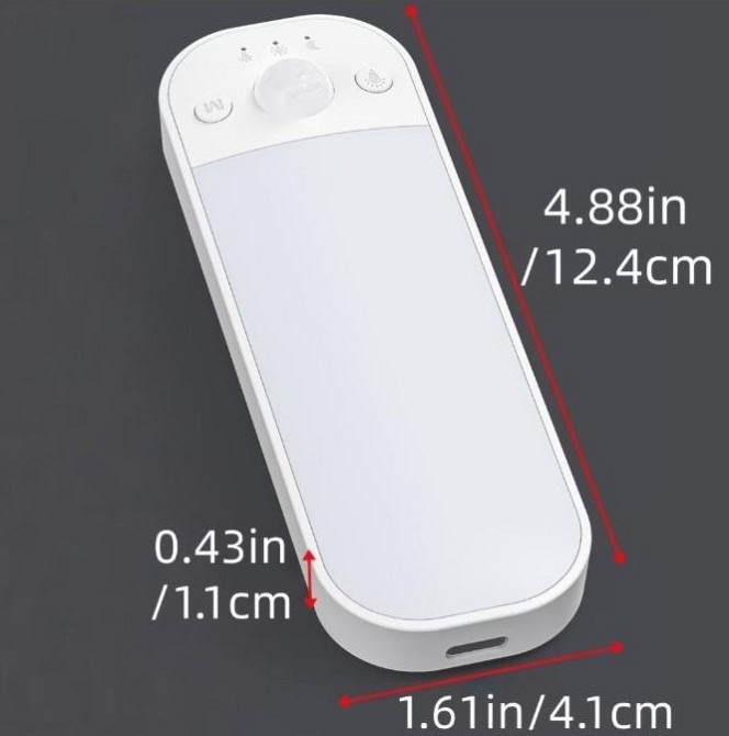 Світильники з датчиком руху, акумуляторні, бездротові, 3 режими світла, комплект 2шт Киев - изображение 6