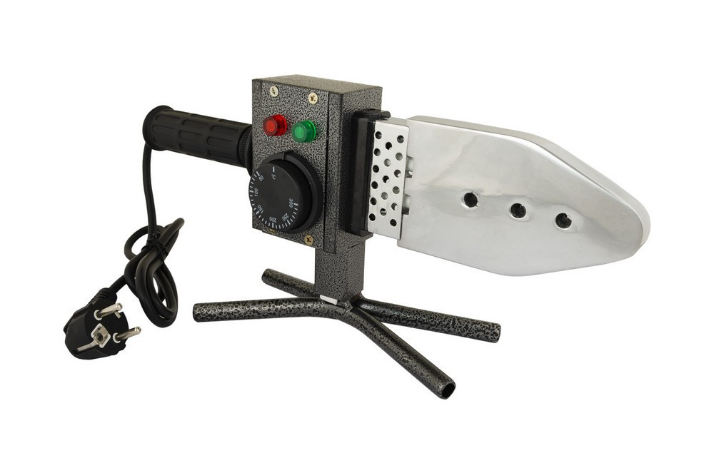 Паяльник для пластиковых труб MASTERTOOL 20-63 мм 1500 Вт/220 V/50 Hz 0-300°С IP44 LED-индикация мет Харків - зображення 2