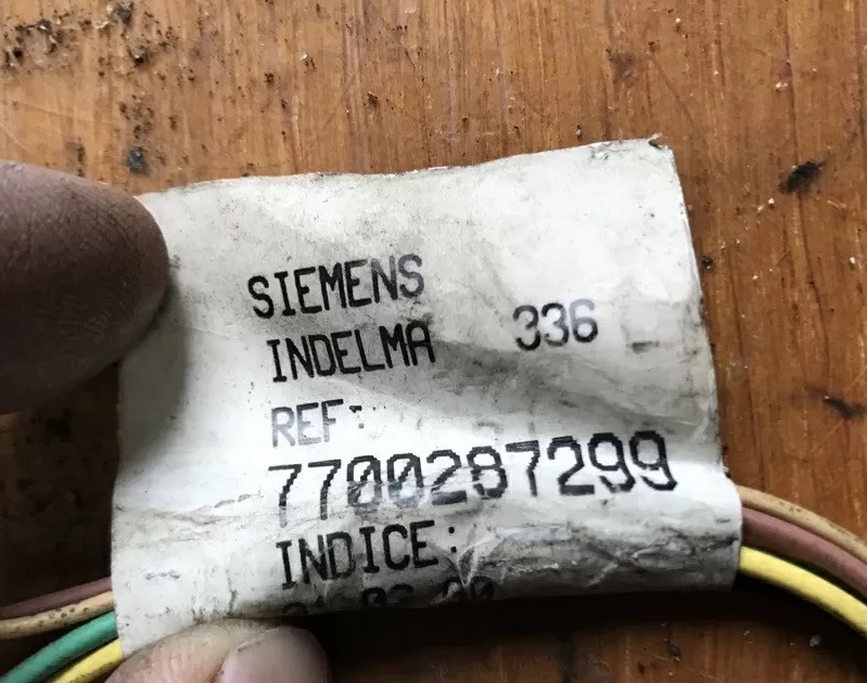 Бу проводка блока педалей Renault Scenic 1, 7700287299 Кропивницкий - изображение 1