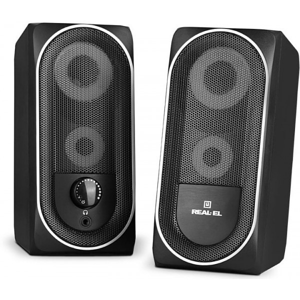 Акустична система REAL-EL S-110 Black (EL121100009) (Код товару:26334) Харків - зображення 4