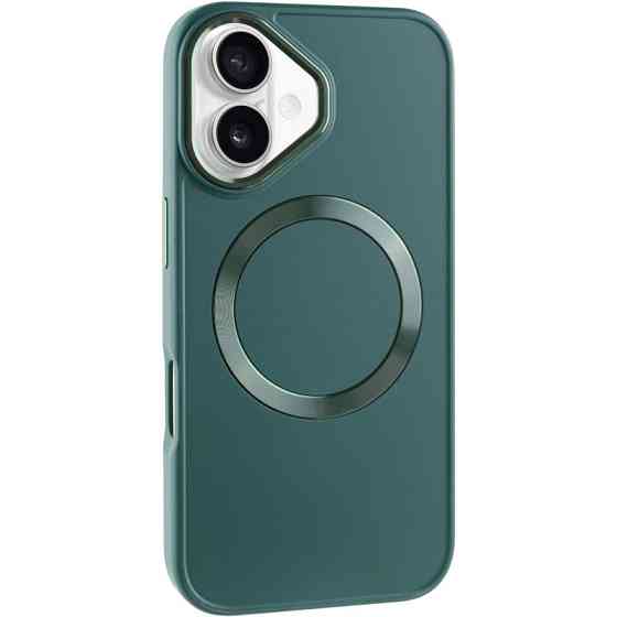 TPU чехол Bonbon Metal Style with MagSafe для Apple iPhone 16 (6.1") Херсон