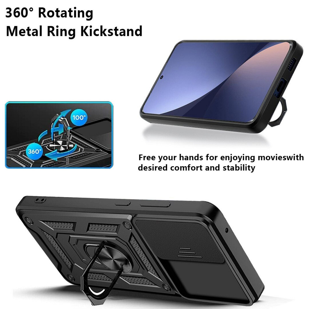 Ударопрочный чехол Camshield Serge Ring для Xiaomi 12T / 12T Pro Херсон - изображение 2