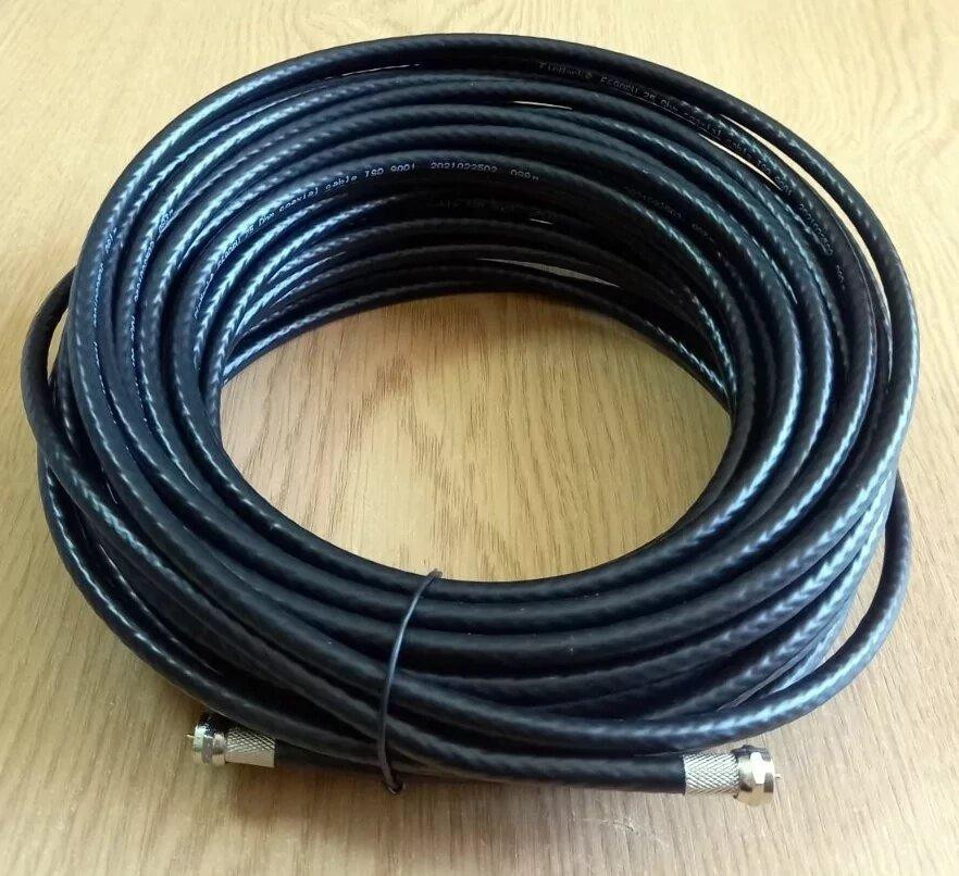 Антенна MIMO 3G/4G LTE DN-17U 1610-2900 МГц 2х12-18 дБ с 20 м кабеля RG-6U 75 Ом и антенными адаптер Днепр - изображение 8