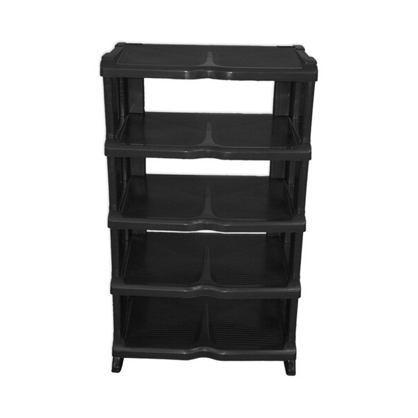 Полка для обуви Премиум, черная (31.5*49*84.5 см), ТМ PROFF 2601814 Київ - зображення 1