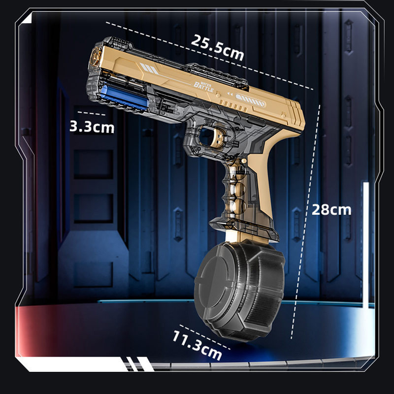 Водный аккумуляторный пистолет Water Gun 66-35 (500ml) with lithium battery Херсон - изображение 2