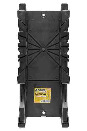 Стусло столярное пластиковое MASTERTOOL 320х105х105 мм 22,5/45/90° 14-3845 Харьков