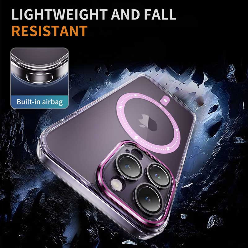 Чехол TPU+PC Colorful with Magnetic Fit для Apple iPhone 12 Pro Max (6.7") Херсон - изображение 6