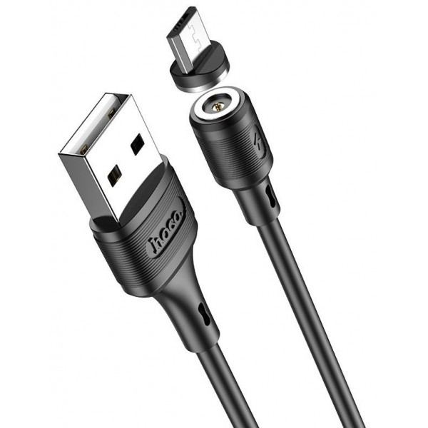 Кабель Hoco X52 Sereno USB to Micro 1m Black Харьков - изображение 1