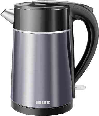 Электрочайник Edler EK9185SS 1.8 л серый Київ
