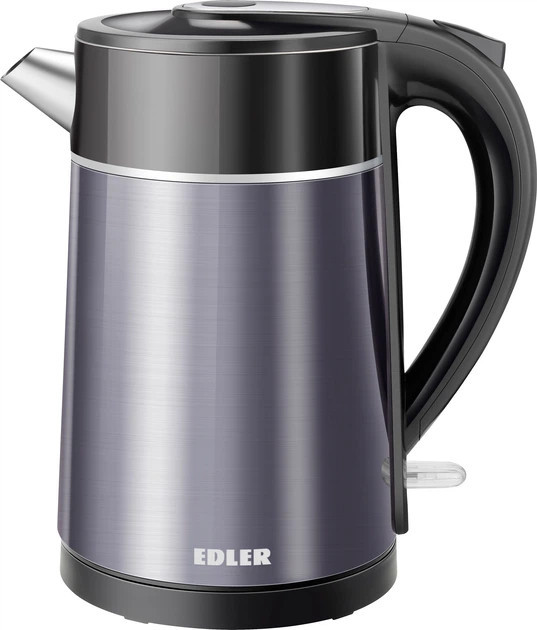 Электрочайник Edler EK9185SS 1.8 л серый Київ - зображення 1
