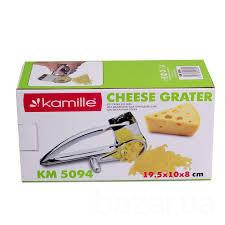 Терка механическая для сыра, шоколада, имбиря и сухофруктов Kamille Одеса - зображення 1