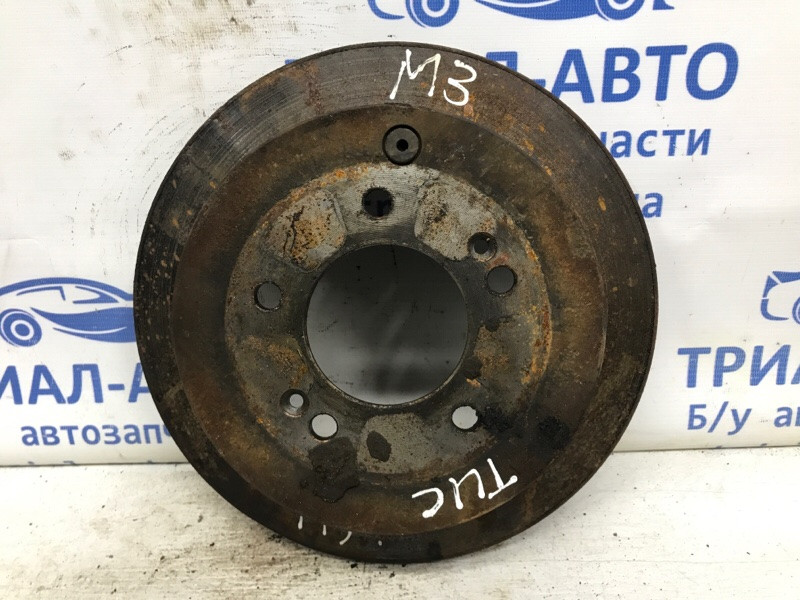 Диск тормозной задний Hyundai Tucson JM 2.0 DIESEL D4EA 2004 (б/у) Киев - изображение 1