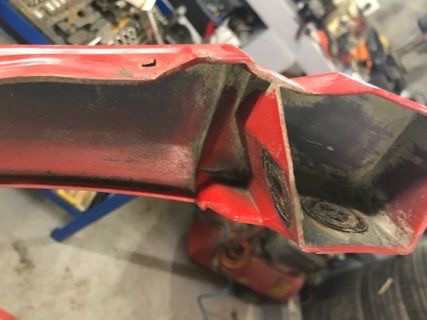 Бу крыло переднее левое Mercedes Benz W168 , A1688800418. Дефект трещина !!! Кропивницкий - изображение 3