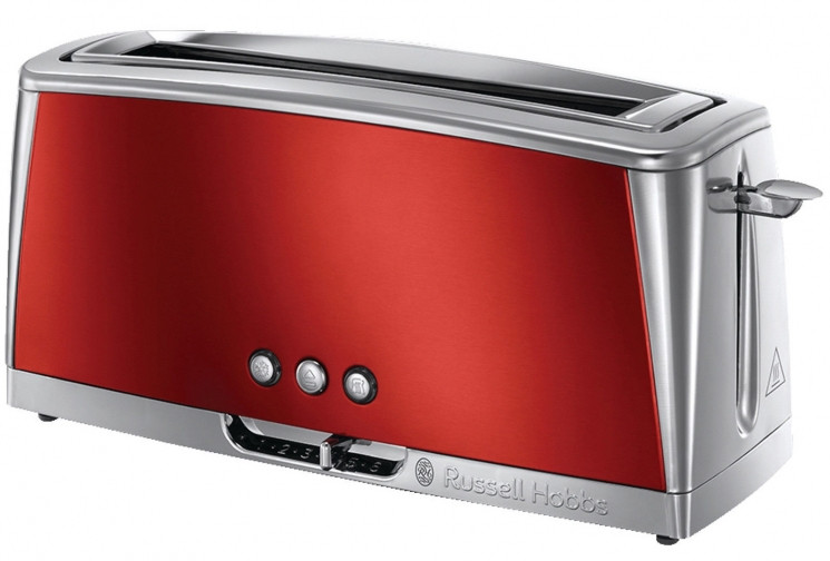 Тостер Russell Hobbs Luna Solar Red 23250-56 1420 Вт красный Київ - зображення 2