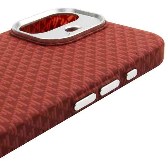 Чехол TPU+PC KVZV Triangular Pattern with Magnetic Fit для Apple iPhone 17 (6.3") Херсон