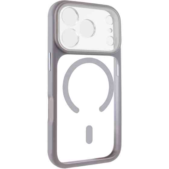 Чехол TPU+PC GETMAN Moon Clear with MagSafe для Apple iPhone 17 Pro Max (6.9") Херсон