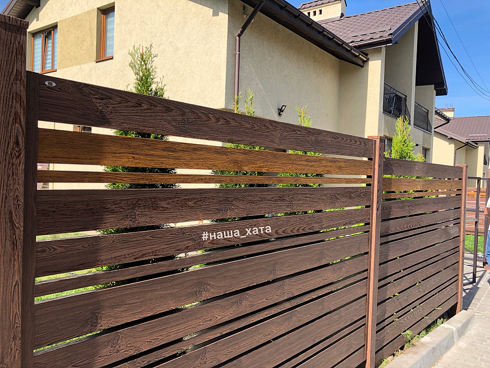 Металева огорожа - паркан від українського виробника Наша Хата Берегово - изображение 10